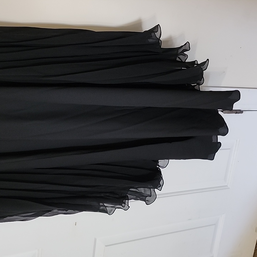 With Tags RALPH LAUREN BLACK DRESS Wednesday Fall LONG SLEEVED Sz 10 - Picture 14 of 16